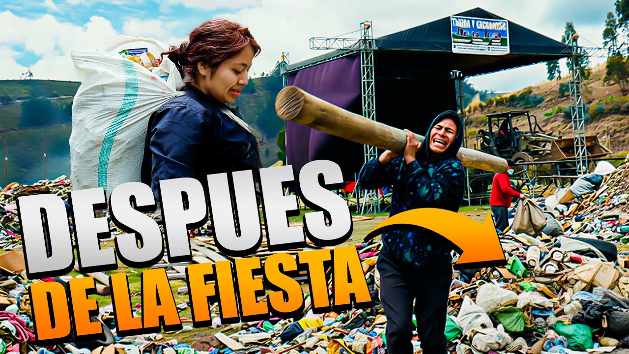 LA FIESTA ACABA, EL DESASTRE QUEDA | Rommel Racp Ft. Se&ntilde;ora Marianita - Elvia Maji