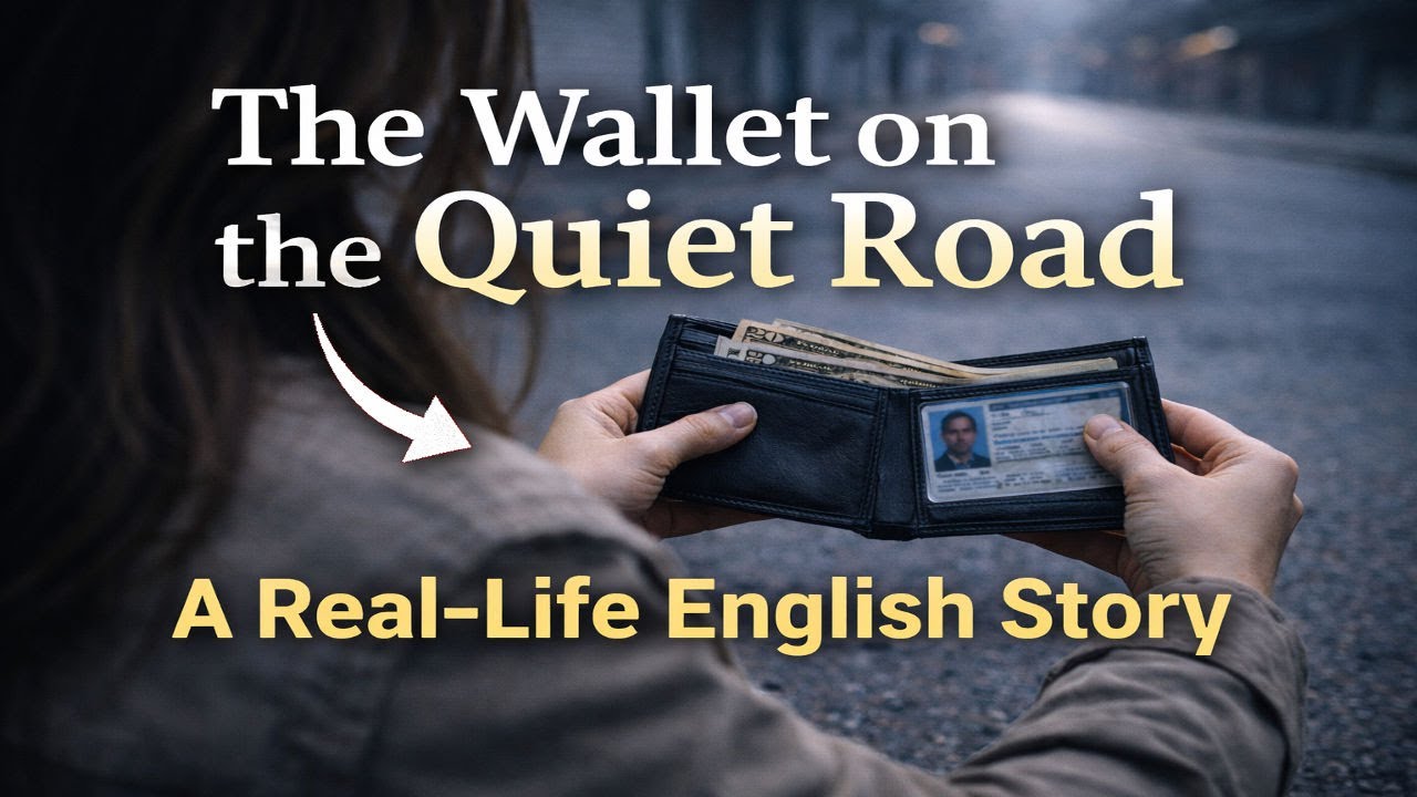 The Wallet on the Quiet Road | A Real-Life English Story