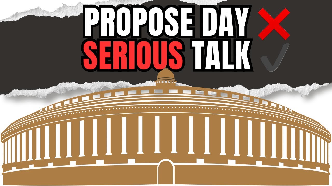 Propose Day converted into serious talk💁 Ye Bhi Jaruri Hai #proposeday 
