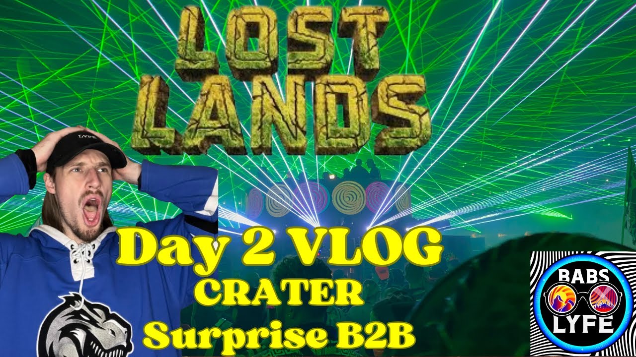 Lost Lands 2024 Vlog: Surprise B2B at CRATER Day 2