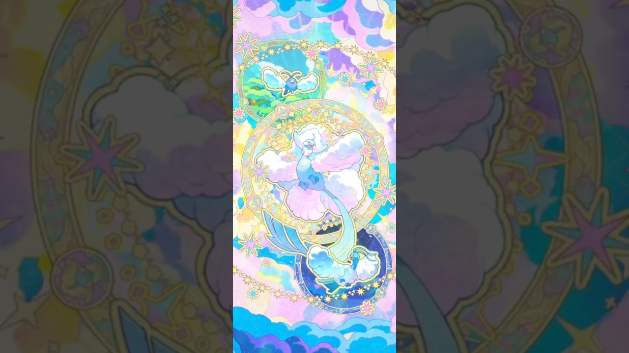 Mega Altaria EX Immersive Card (Pok&eacute;mon TCG Pocket - Mega Rising Pack) #pokemoncards #pokemontcgp