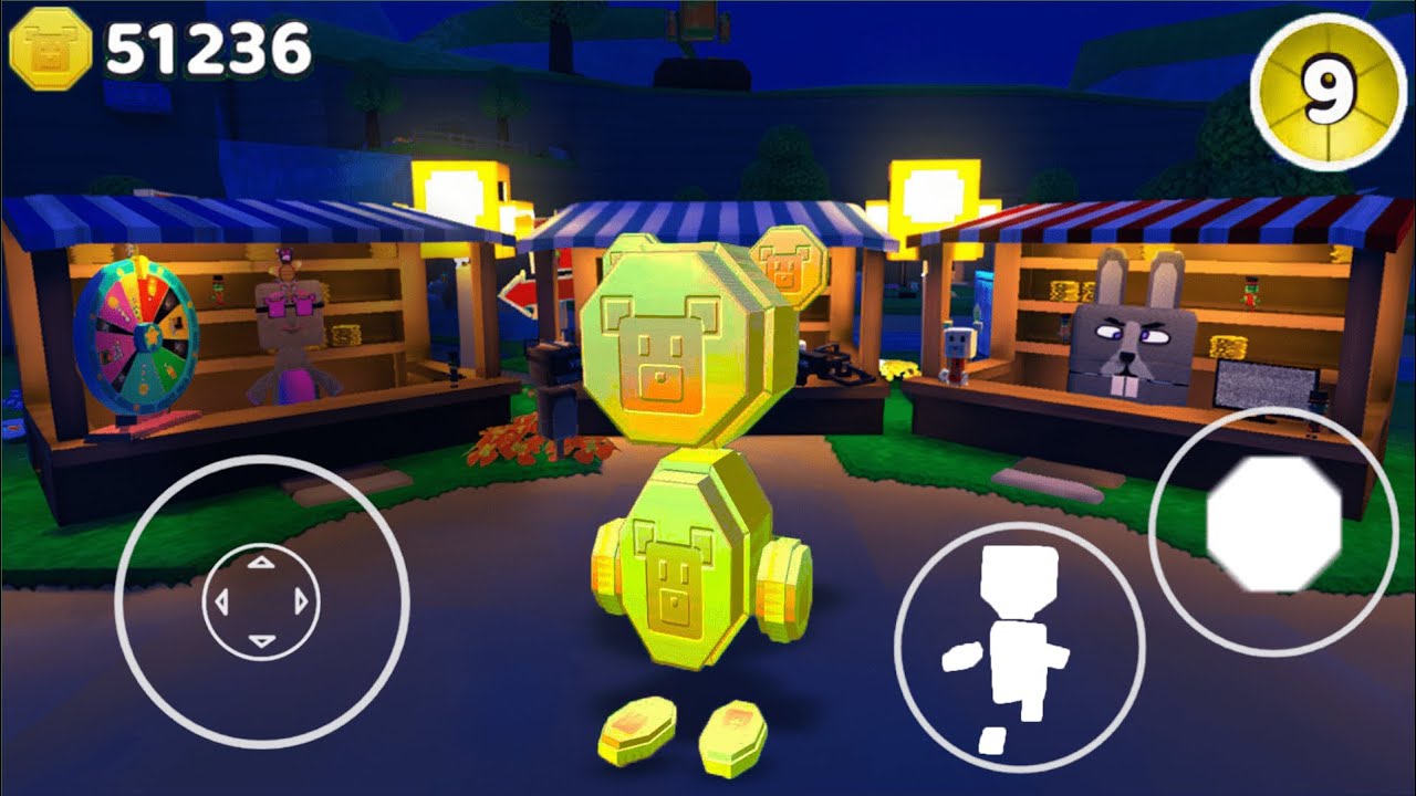Night Secret Place in Turtletown - Super Bear Adventure