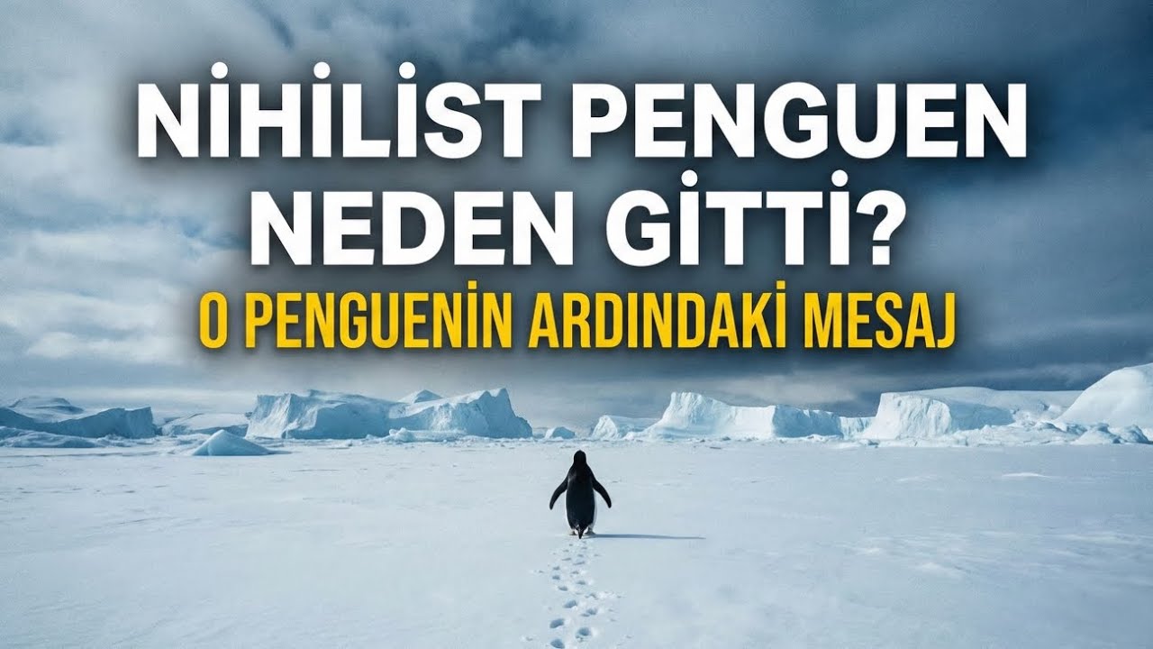 Nihilist Penguen Neden Gitti? O Penguenin Ardındaki Mesaj 2007&rsquo;de Y&uuml;r&uuml;d&uuml;, 2026&rsquo;da Hepimizi Anlattı