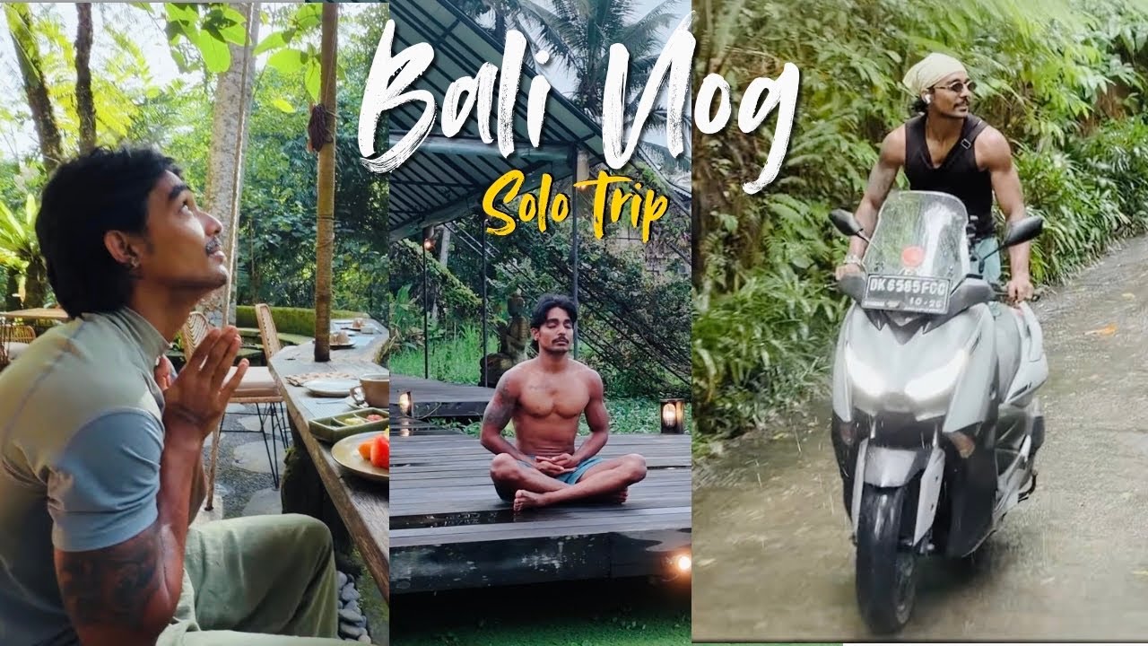 BALI Solo Trip 🧘‍♂️ | Self‑Love Ka Sukun, Yoga Sessions & Hidden Spots ! | Rohit | Reactionboi Vlog 