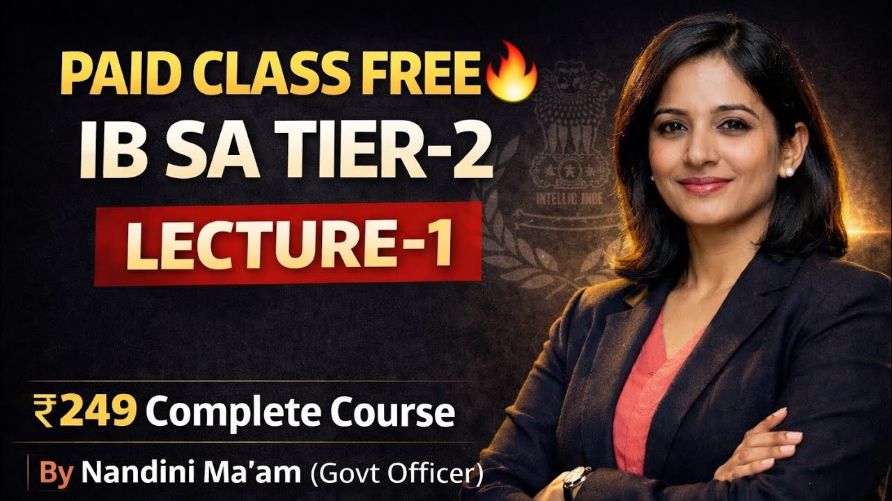 IB SA DESCRIPTIVE LECTURE 1 FREE ON YOUTUBE BY NANDINI MAM IB EXAMS EXPERT! COMPLETE PREPARATION #ib
