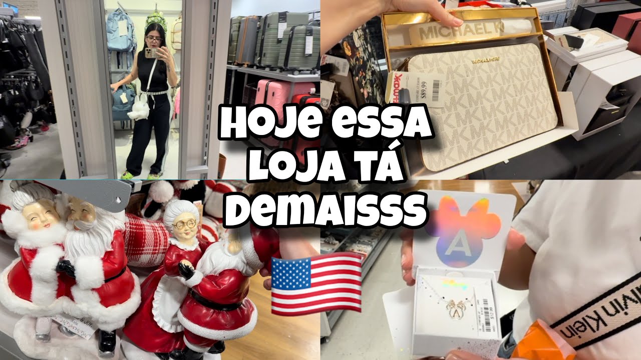 COMPRAS NA TJ MAXX DOS EUA | VA PRIMEIRO NESSA LOJA ANTES DE TODAS