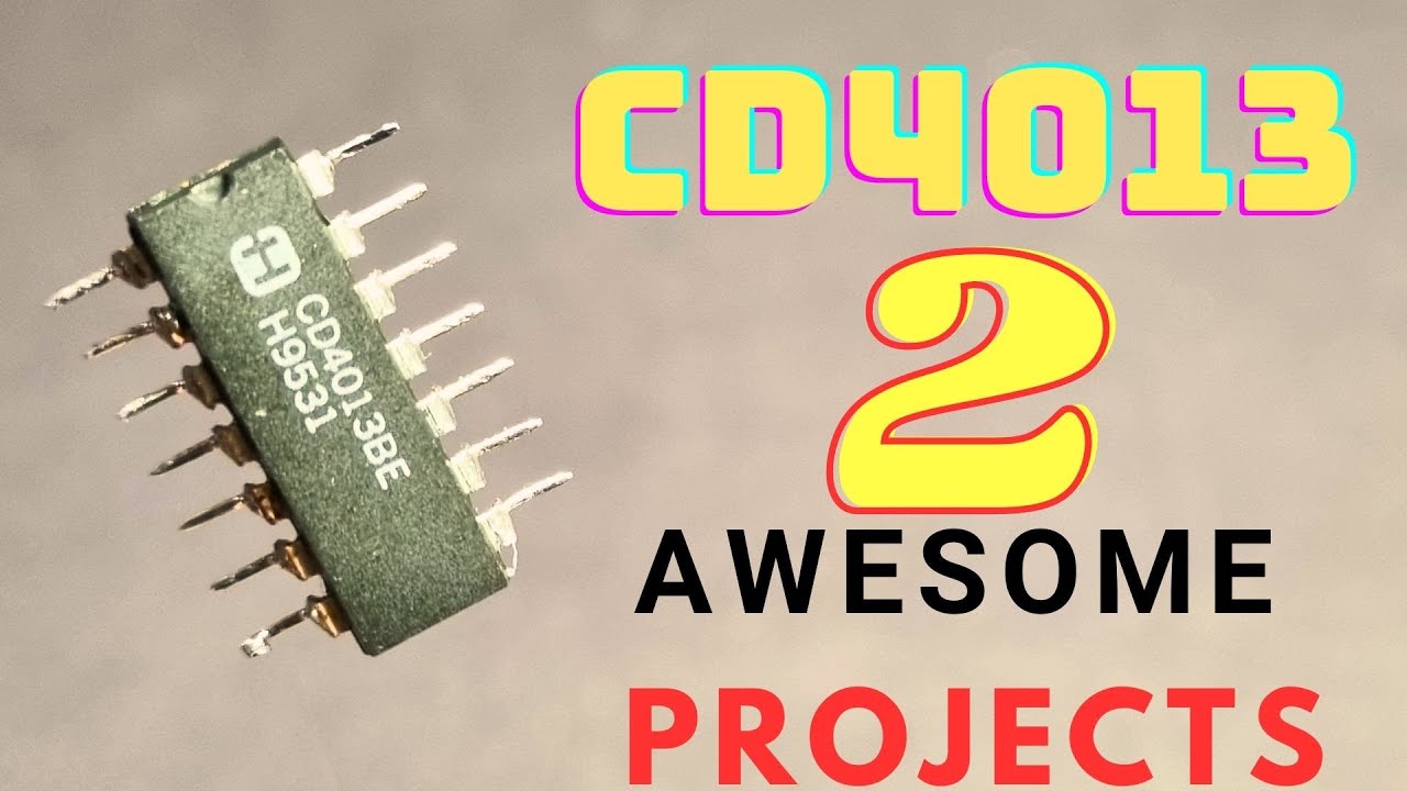 Раскройте потенциал CD4013: проекты электроники своими руками, которые удивят