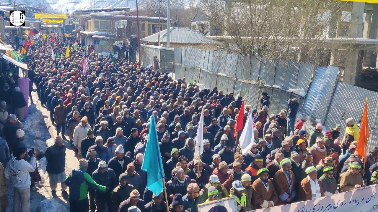 Youmullah Procession 2026 | ASZ Sankoo | Kargil | Ladakh | 11 February 2026