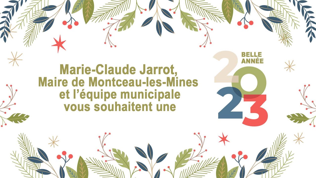 Vœux 2023 // Ville de Montceau-les-Mines