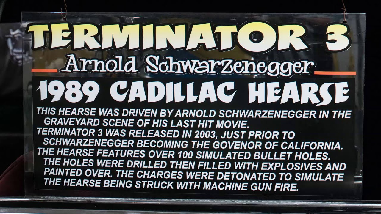 Terminator 3 Hearse at Volo Auto Museum
