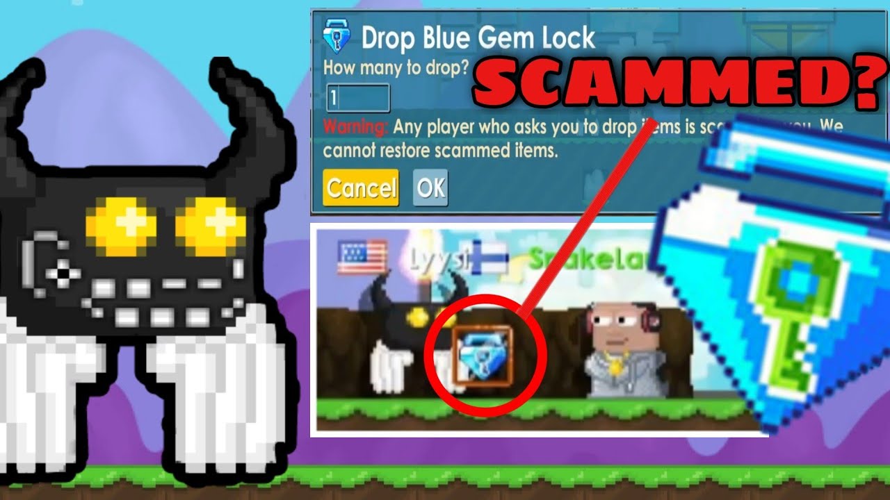 Drop a BGL Prank | Growtopia