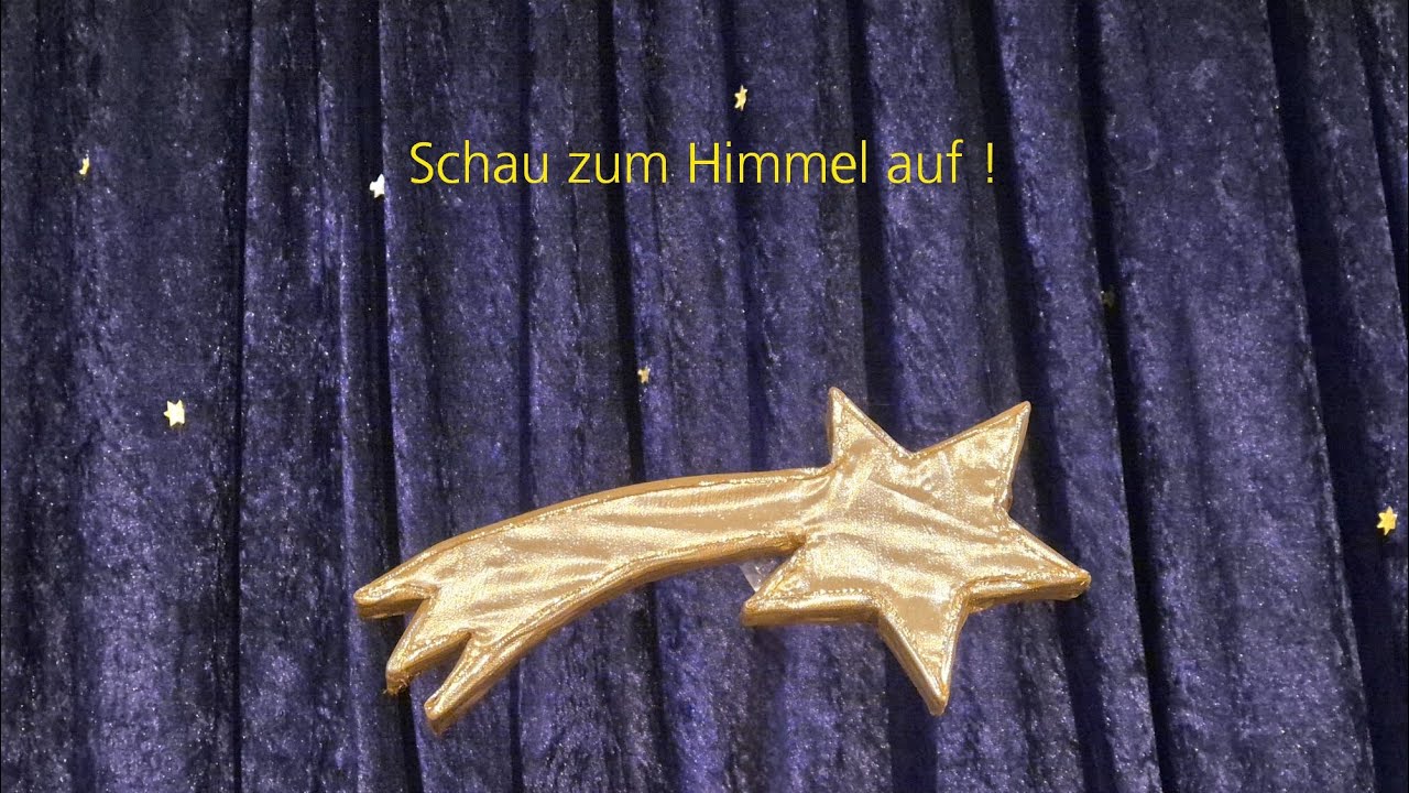 Schau zum Himmel auf - dieser Stern zeigt dir den Weg