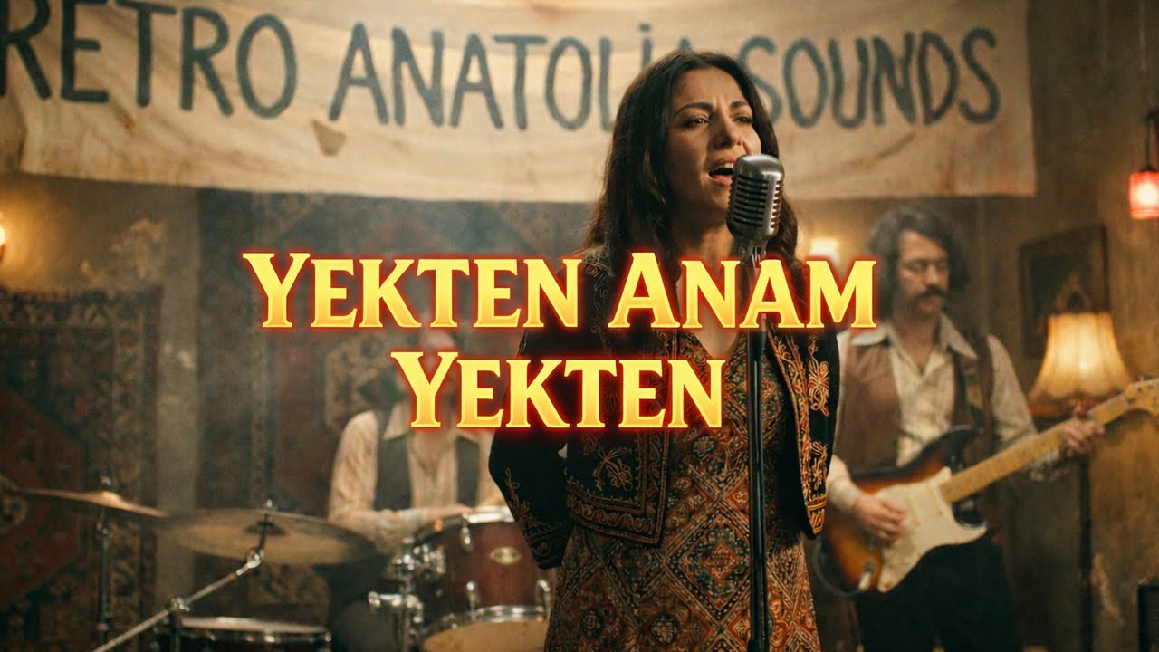 Yekte Anam Yekte | Psychedelic Anatolian Folk Rock | Retro Anatolia Sounds