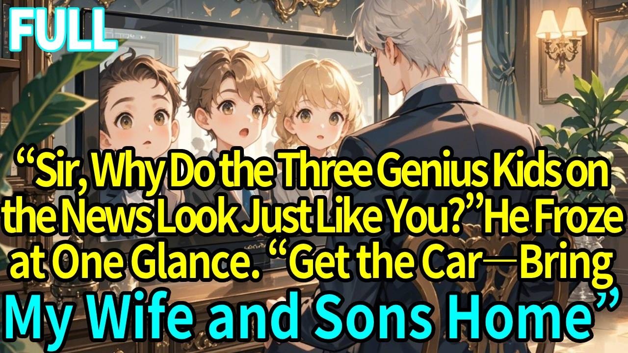 Sir, Why Do the 3 Genius Kids on the News Look Just Like You?Get the Car—Bring My Wife and Sons Home