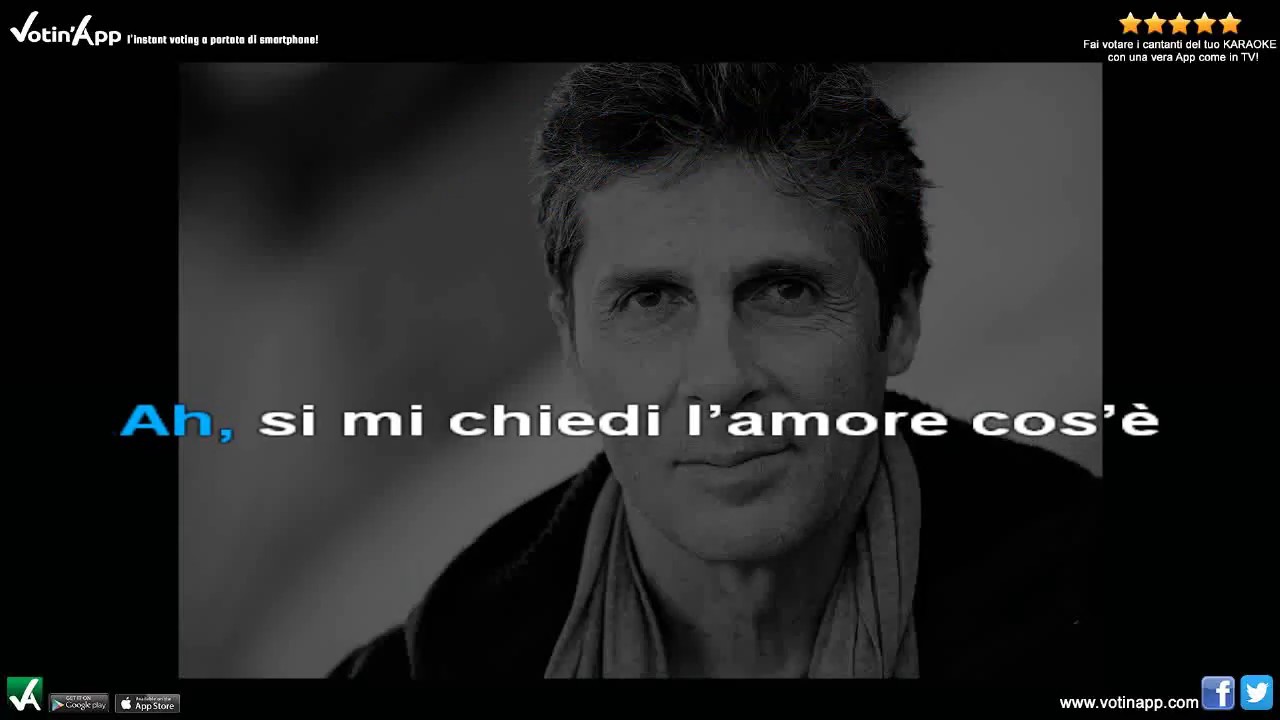 Luca Barbarossa - Passame er sale (Karaoke HQ)