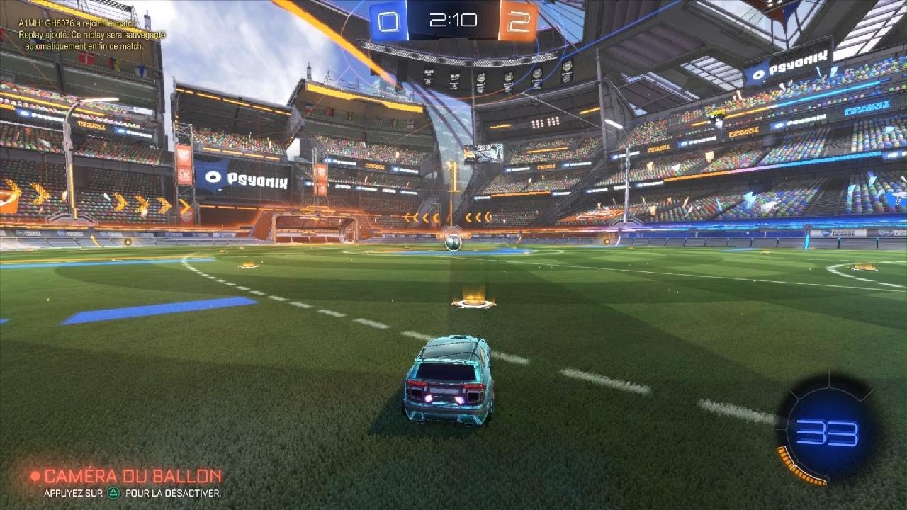 J'avance dans les classements sur Rocket League