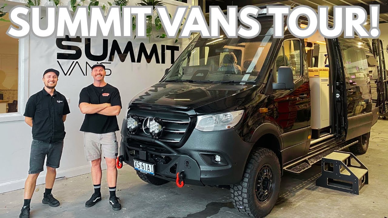 AUSTRALIA'S BEST VAN BUILDERS!? Catching up with Summit Vans/ Adventure Fitouts.
