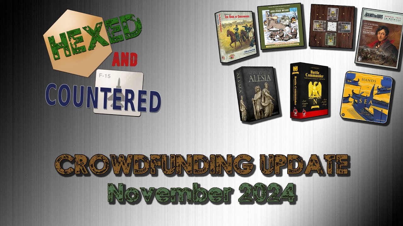 Wargame Crowdfunding Update - November 2024