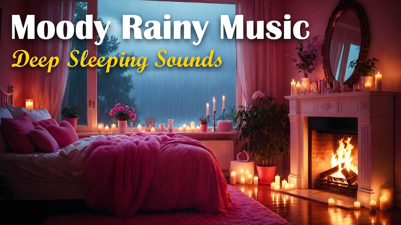 Rain Outside the Bedroom is Perfect for Relaxation Time | Calm the Mind and Reduce Stress