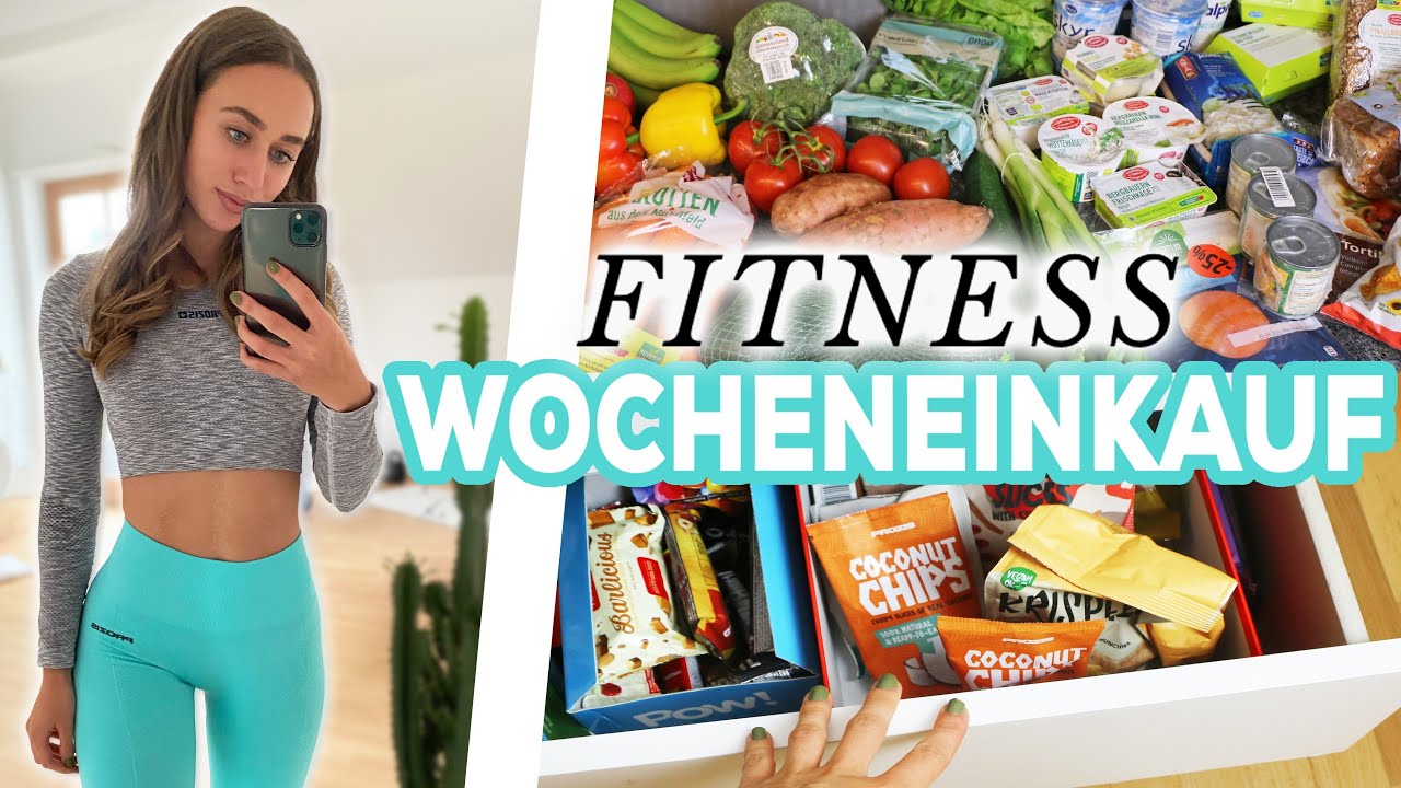 Unser Fitness Wocheneinkauf & Vorrat | Was wir immer einkaufen!