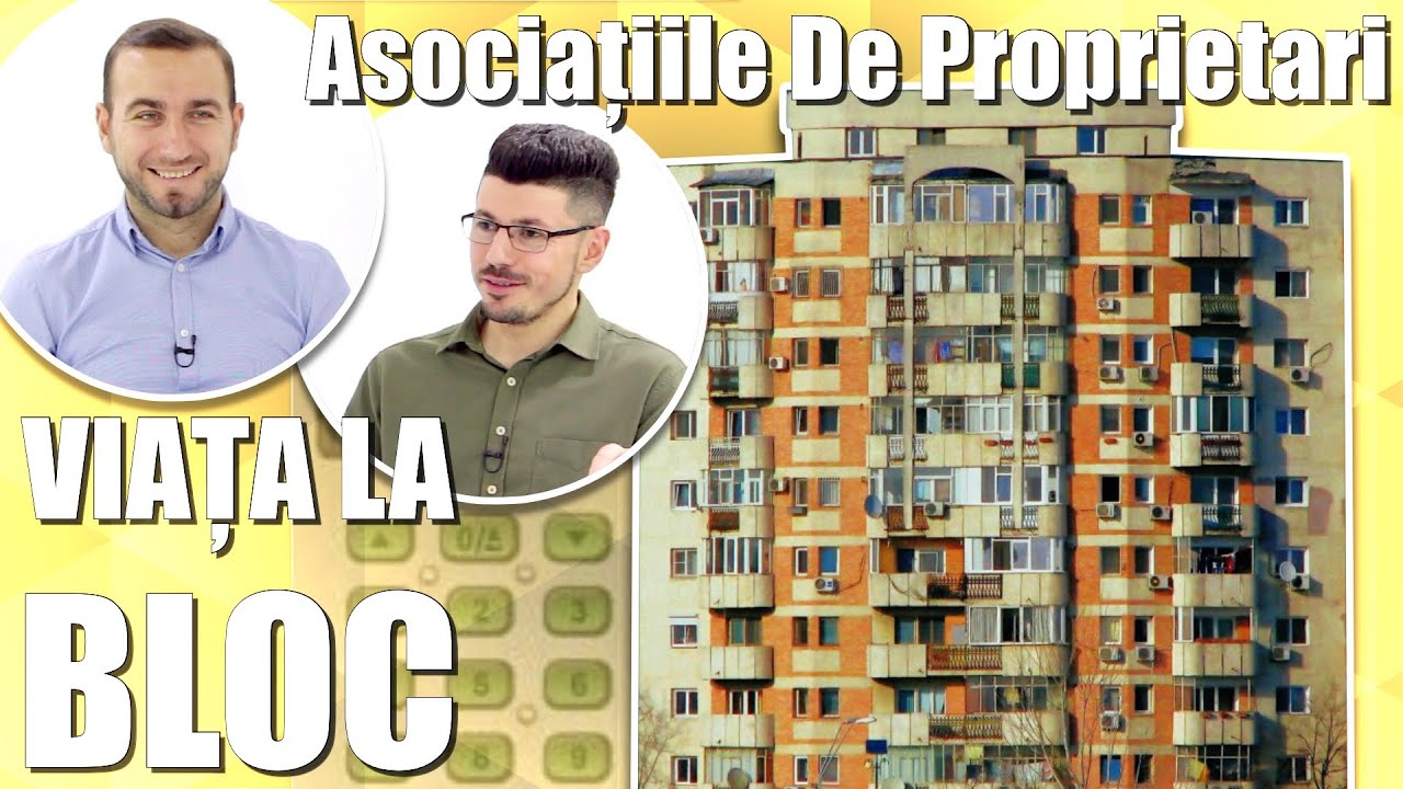 Viata la BLOC. Despre Asociatiile de Proprietari, cu Silviu SIMION.