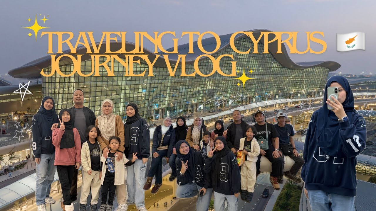 Traveling to Cyprus 🇨🇾 | Journey Vlog Part 1