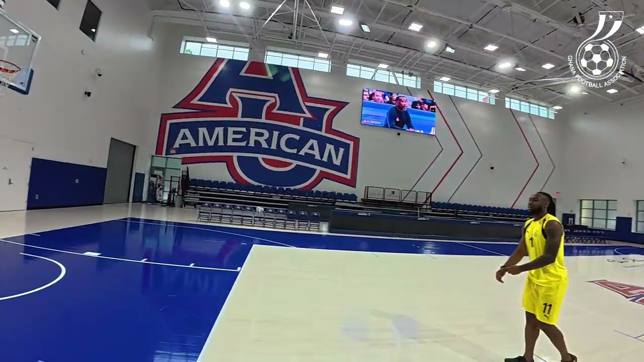 SEMENYO SHOWS HIS OTHER SIDE ON THE BASKETBALL COURT