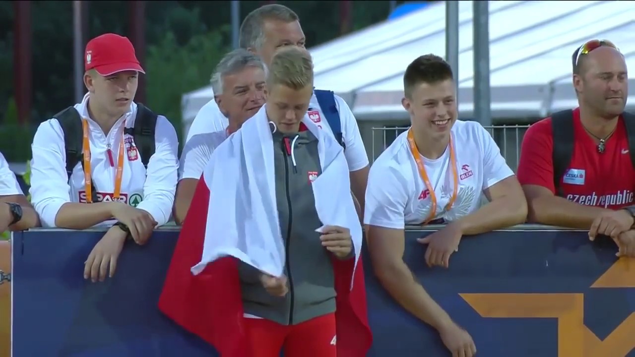 Men's Javelin Throw / European U18 Championships 2018 / FULL FINAL