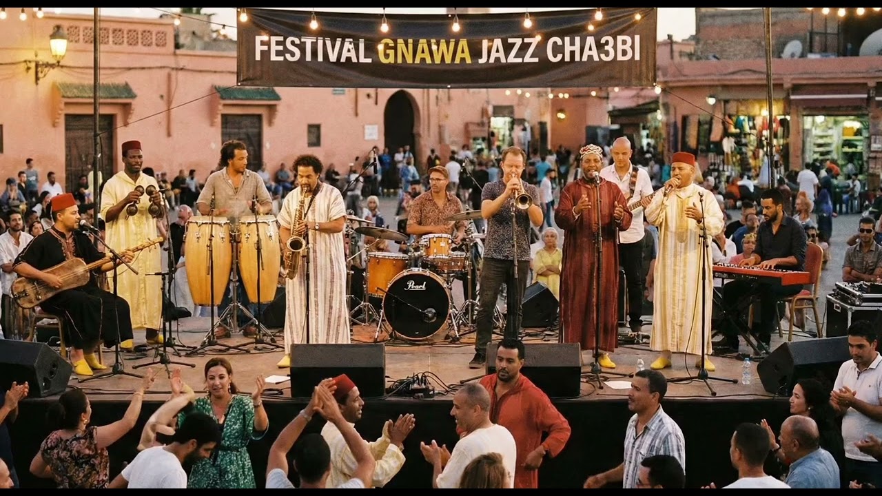 Gnawa Afro Jazz × Cuban Fusion × Cha3bi Marrocan