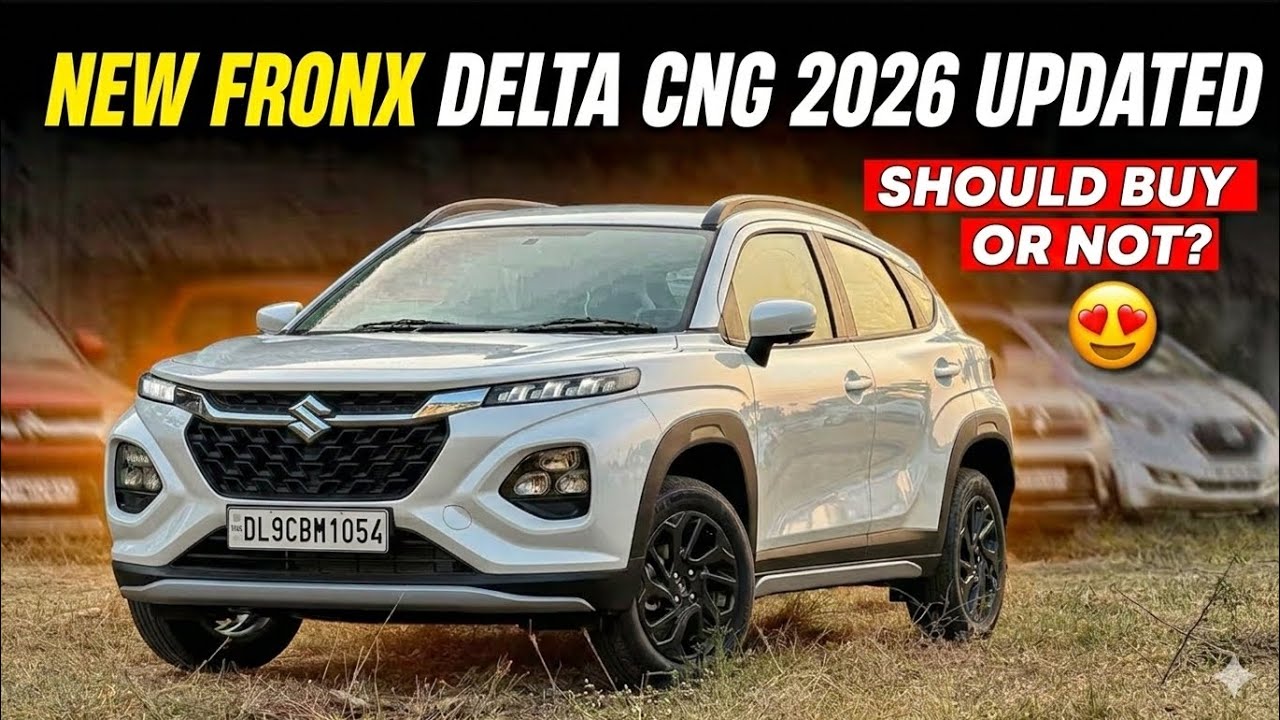 🥳🤑Maruti Fronx Delta CNG 2026 Review | Mileage, Price & On Road Cost | Worth Buying?🤯🤫