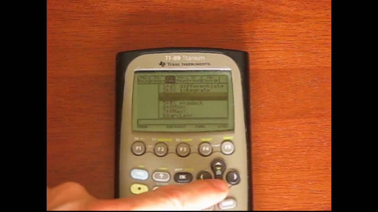 Review:  TI-89 Titanium vs. TI-Nspire CAS