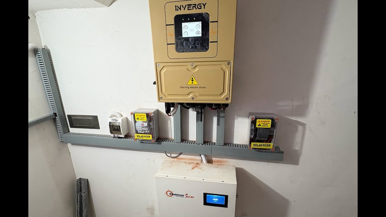 6kVA Hybrid Solar System Installation |  PM Surya Ghar Yojana | Azamgarh | Eastman Lithium Battery
