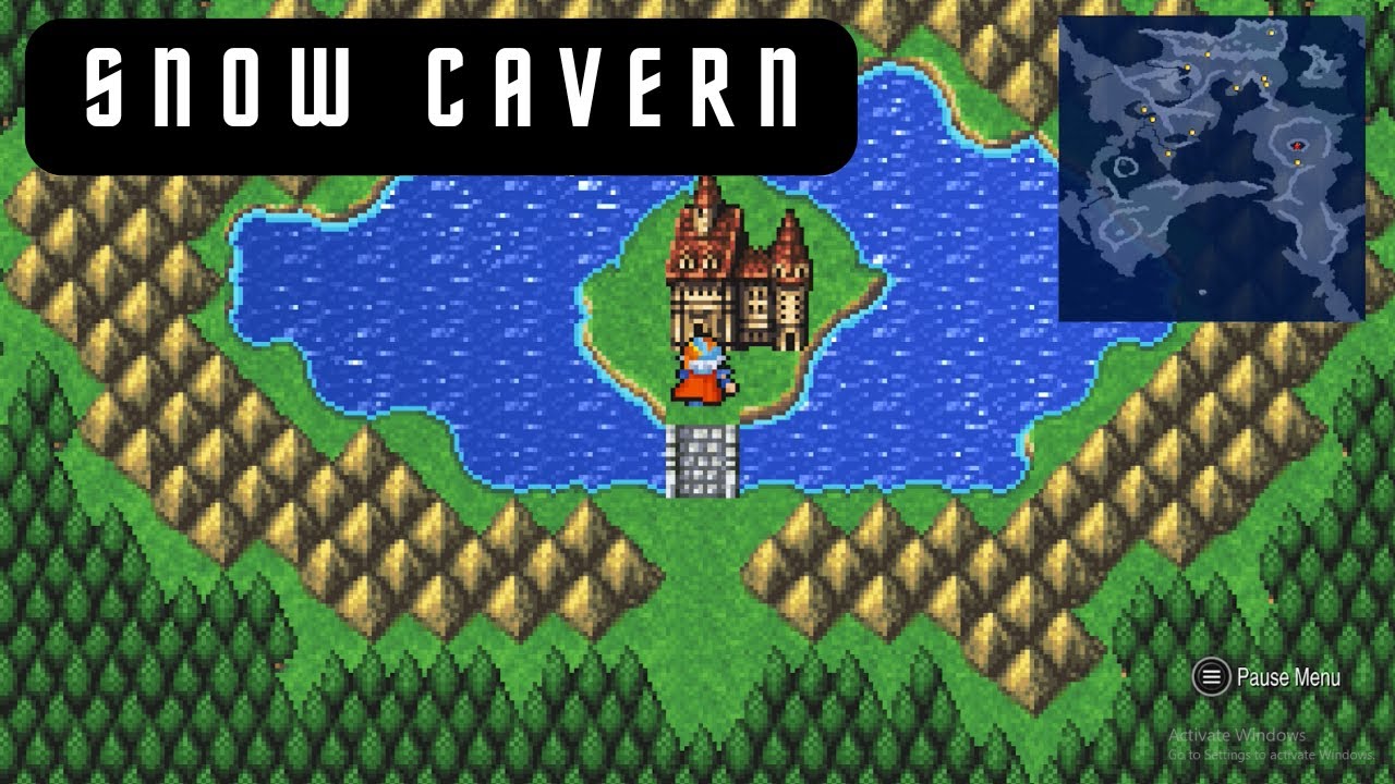 Snow Cavern, Final Fantasy II Pixel, Lets Play, Eps 05