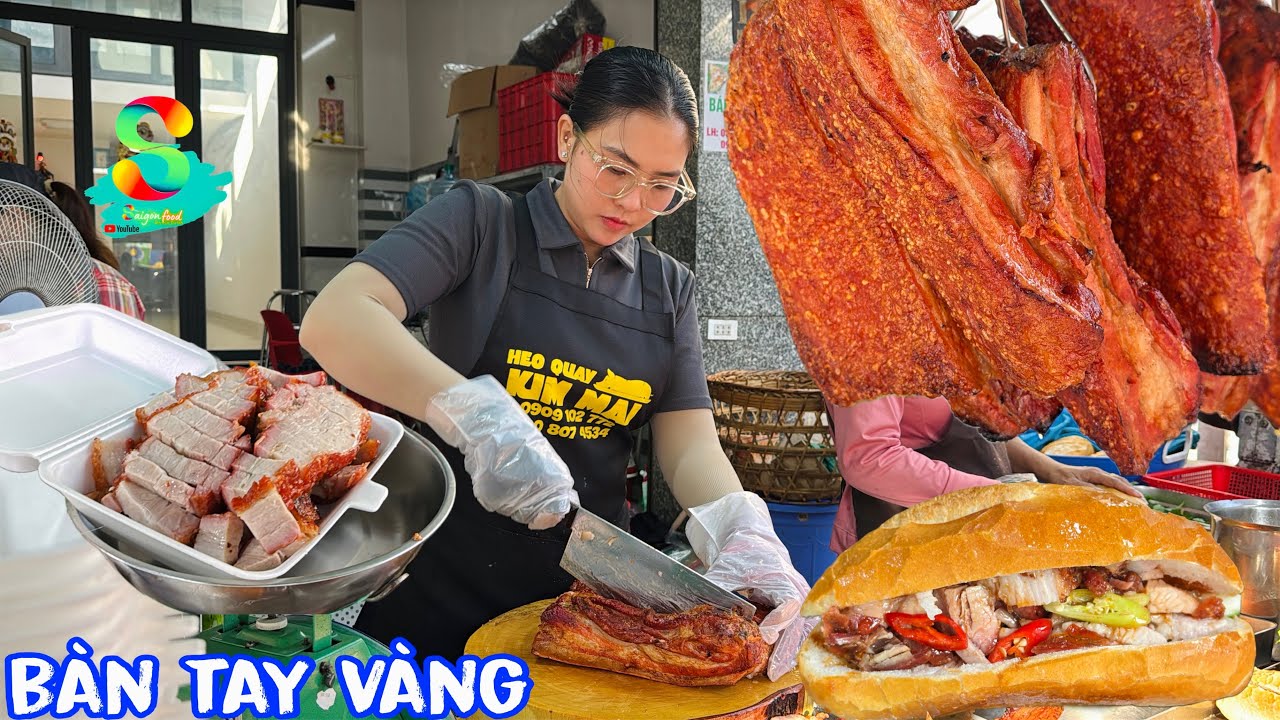 🟢Nữ cao thủ c&oacute; b&agrave;n tay v&agrave;ng trong l&agrave;ng heo quay S&agrave;i g&ograve;n