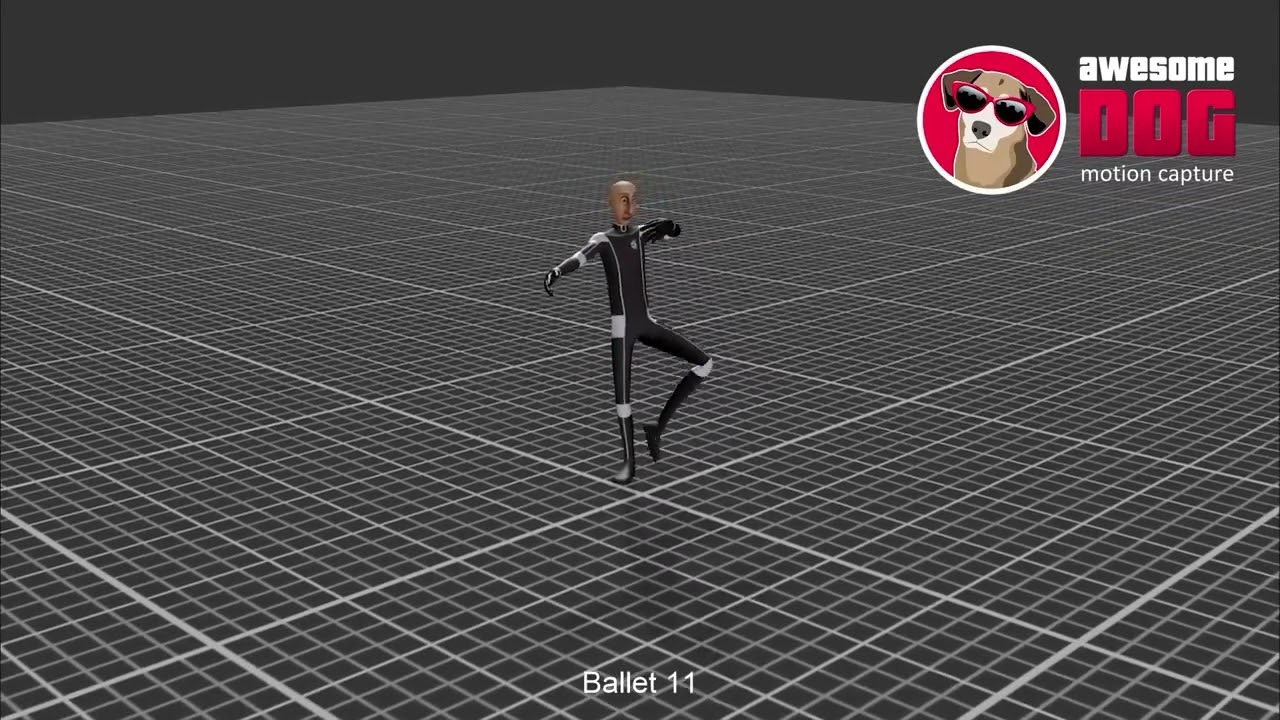 Ballet Set 2 MoCap Pack Unity 3D