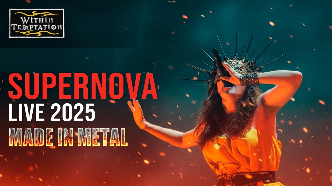 ¡SHARON DEN ADEL EMOCIONA A TODOS! Within Temptation - Supernova (Live Leyendas del Rock 2025) 4K
