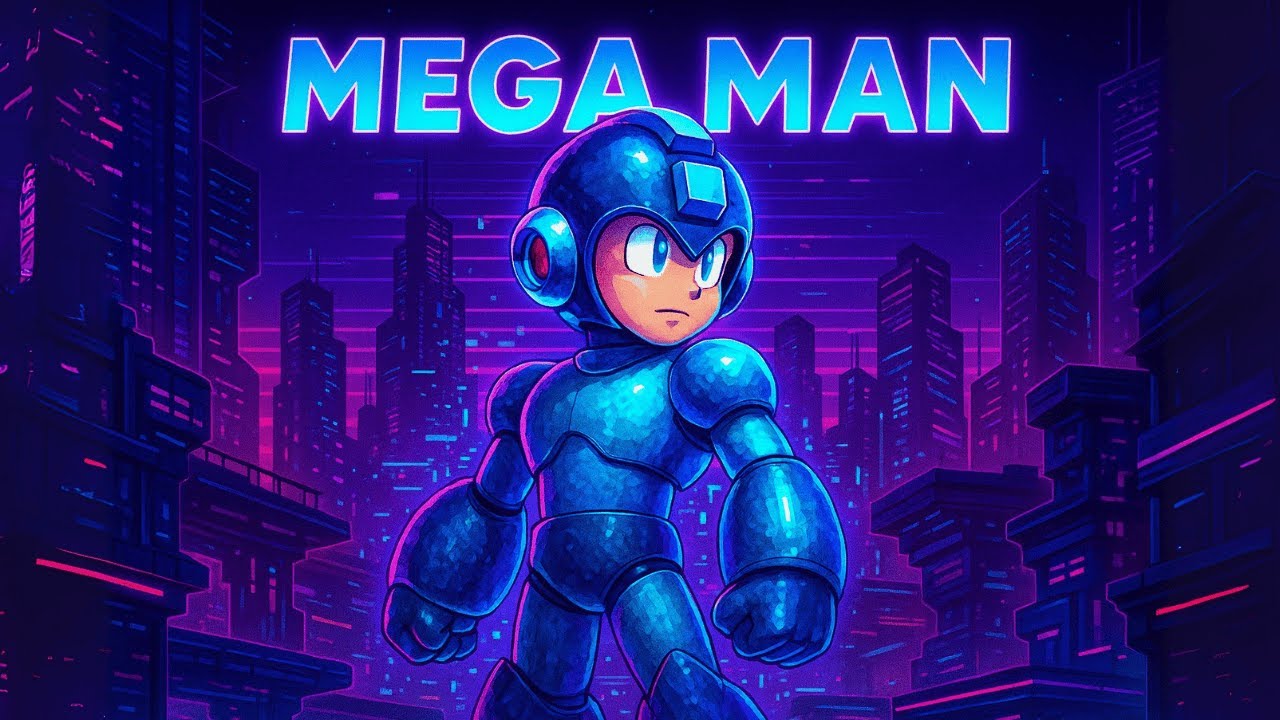 Mega Man • 8-Bit Synthwave Tribute (Pixel Wave)