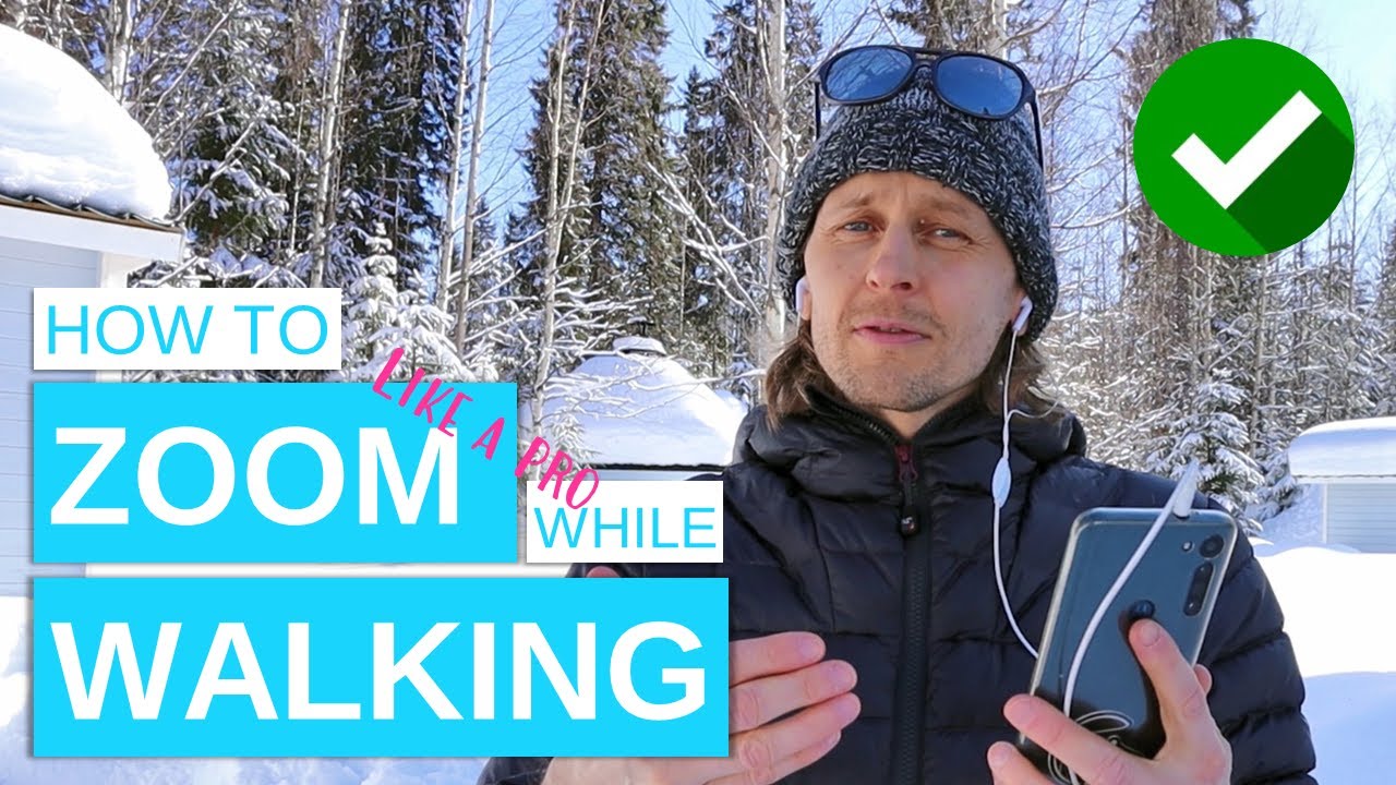 The 3 Most Important Tricks to Successful Zoom Walking Meetings Are...