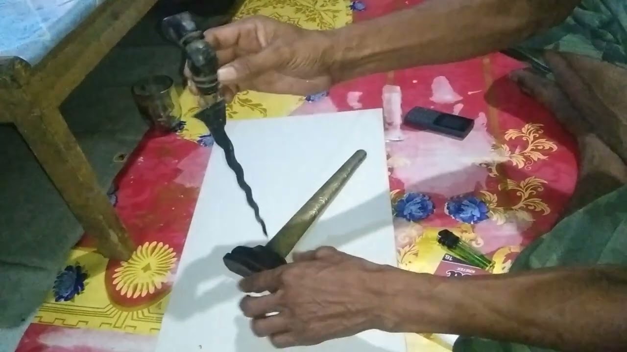 Keris Sangkuriang asli