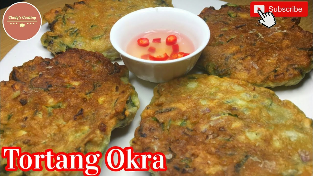 Tortang Okra | Murang Ulam | Cindy's Cooking