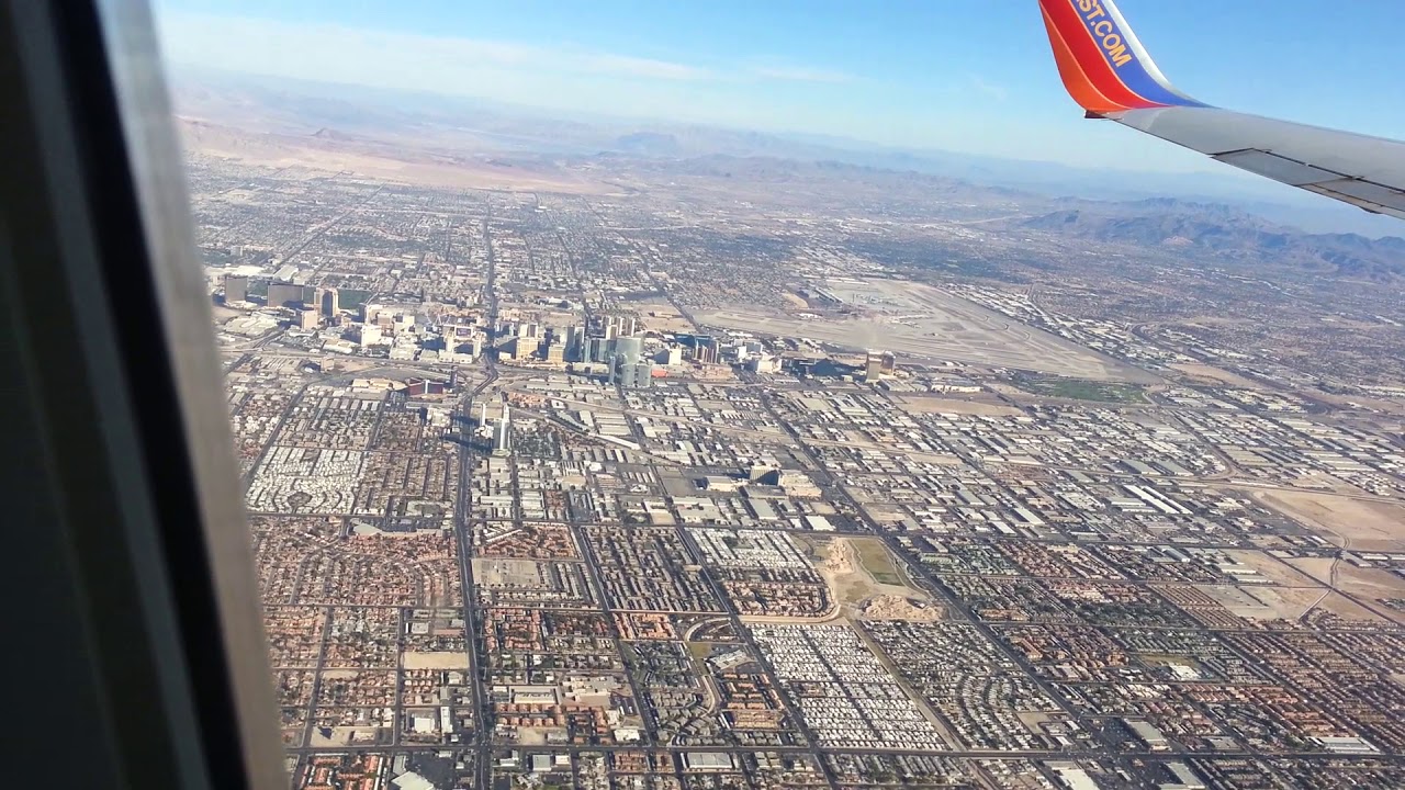 Landing in Las Vegas