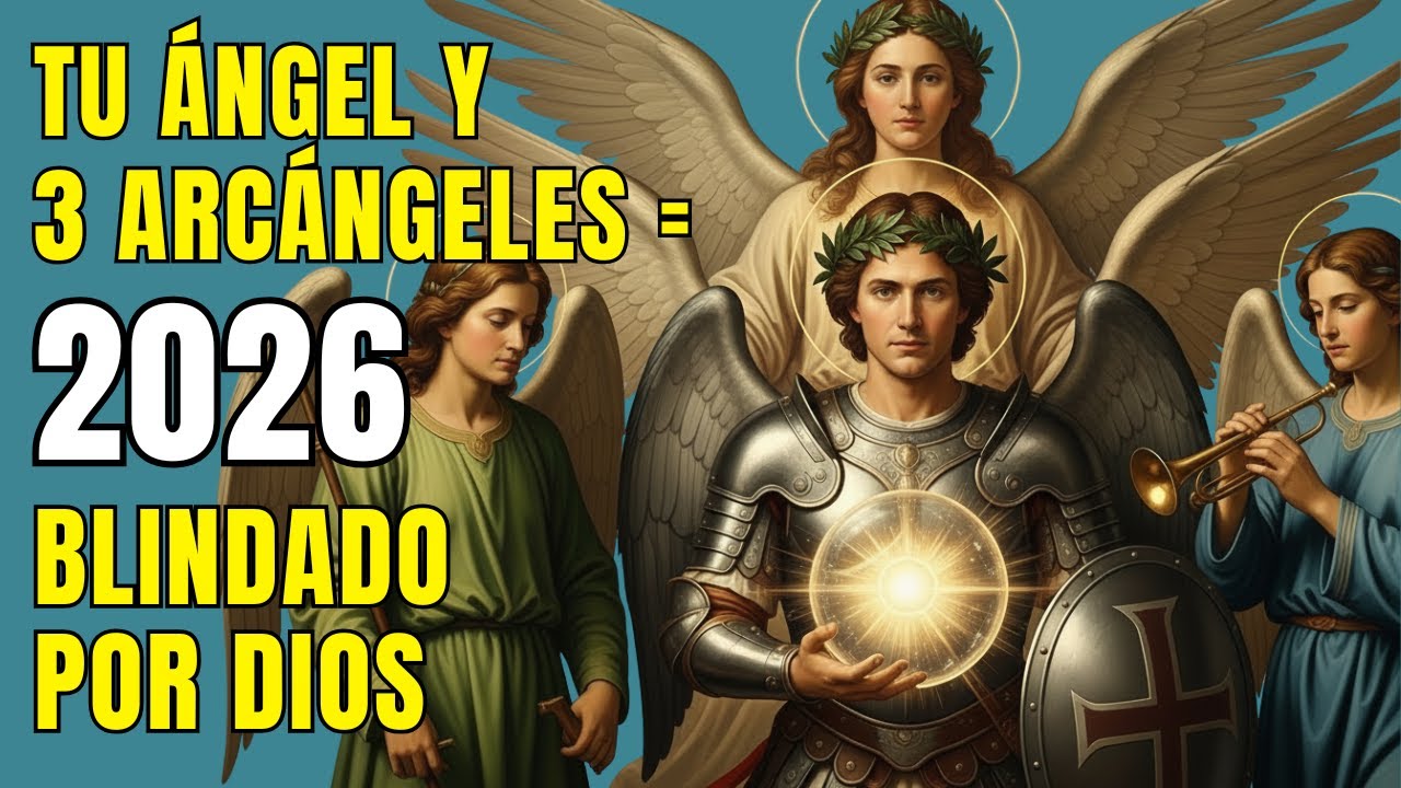 ¡LA ORACIÓN MÁS PODEROSA DEL AÑO! Consagra tu 2026 a los 4 Ángeles y Nada te Faltará (Escucha)