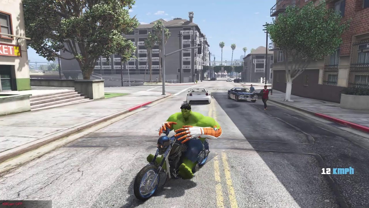 GTA 5 car race  EP 5 (Euphoria Physics Showcase)