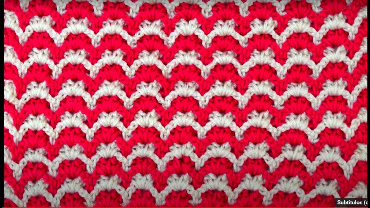 IMPOSIBLE PARAR DE TEJER ESTE BONITO Y FÁCIL PATRÓN A CROCHET