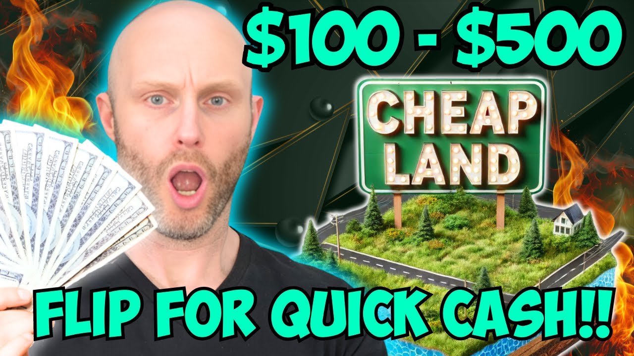 Buy Cheap $100 - $500 Land Here | Flip For Quick Cash