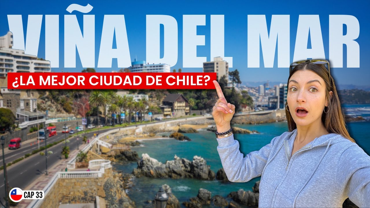 Viña del Mar es una LOCURA 😱 Así nos recibió la ciudad más famosa de Chile