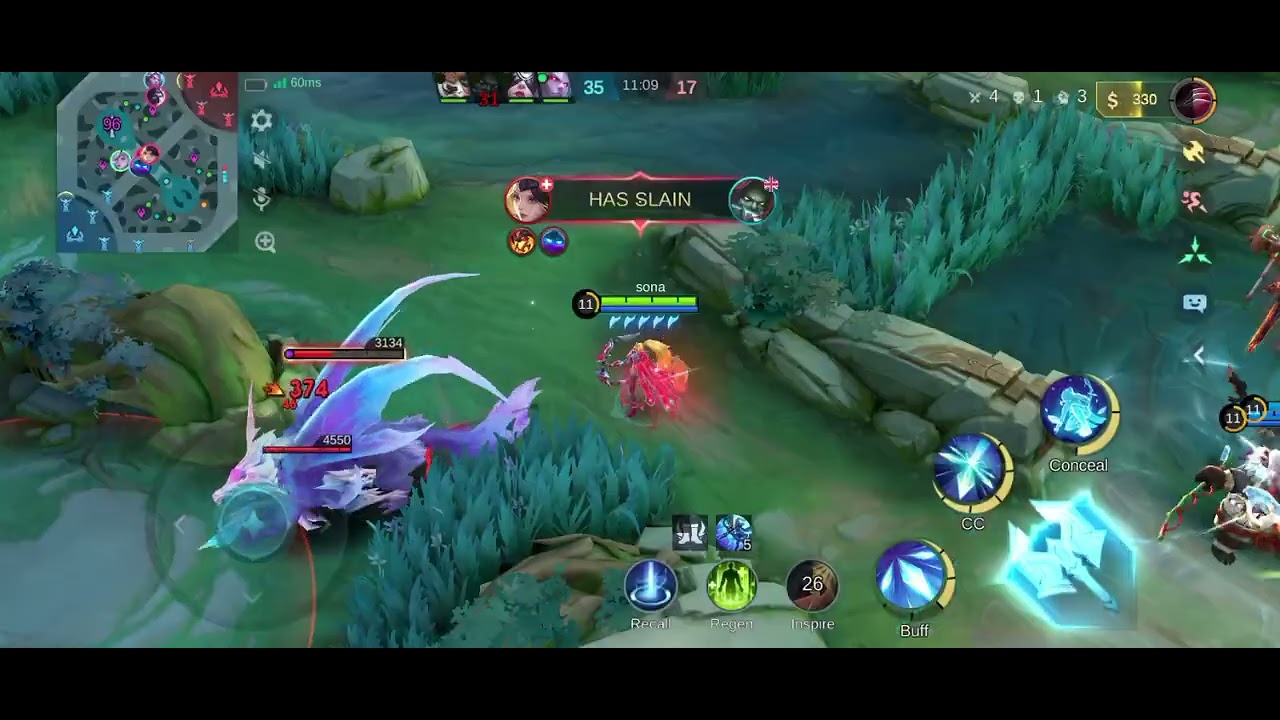 Miya Ranked MLB game play 💀 #miya  #mlb  #moba  #mobalegends5v5  