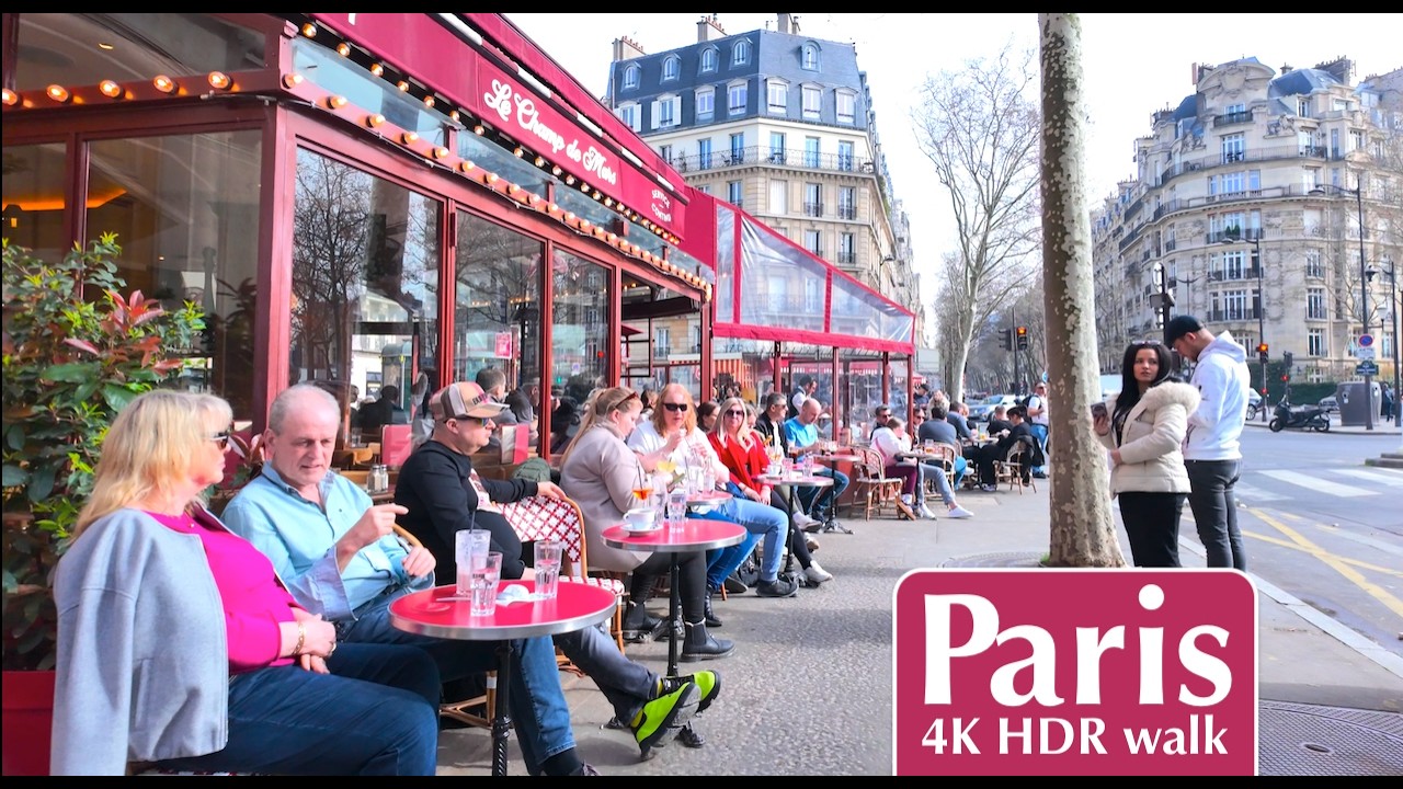 7 March 2026 PARIS 🇫🇷 France 4K HDR Walk - Beautiful Spring Streets & City Atmosphere
