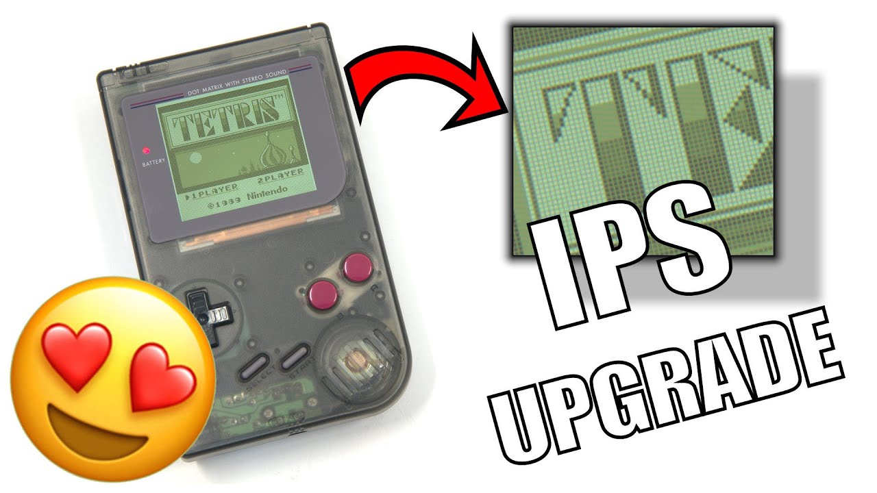 Pantalla IPS de FunnyPlaying, la mejor pantalla para Gameboy DMG
