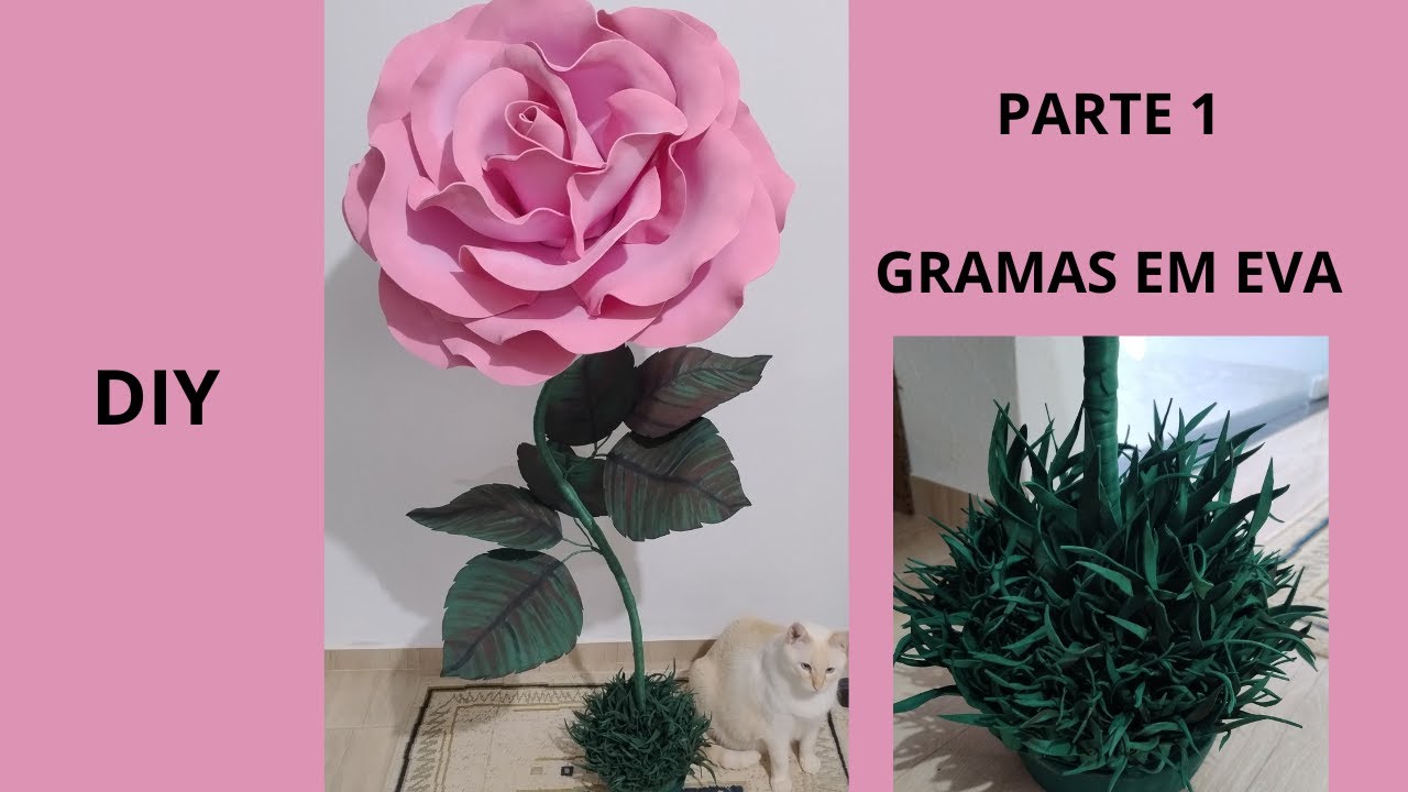 GRAMA PARA SUPORTE DE FLORES GIGANTES